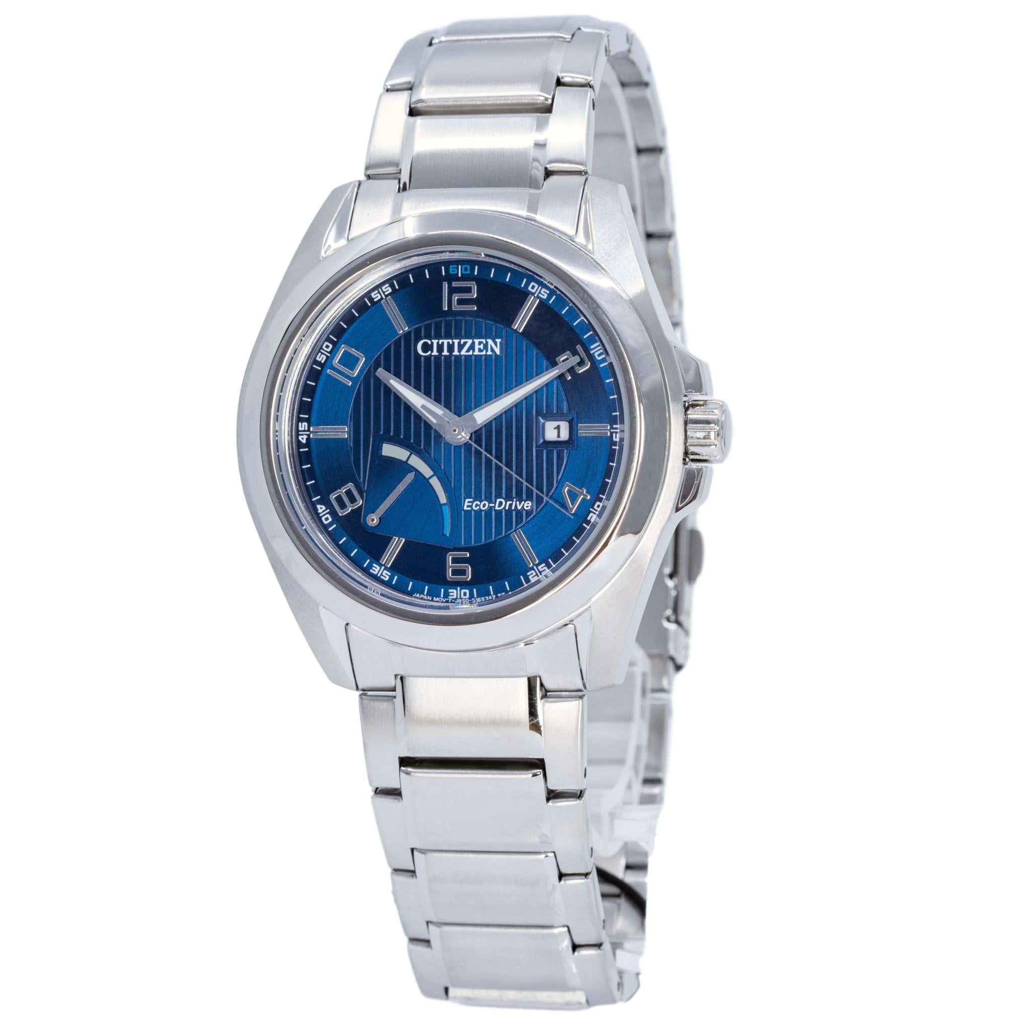 Citizen Men s AW7050 84L Eco Drive Blue Dial Watch