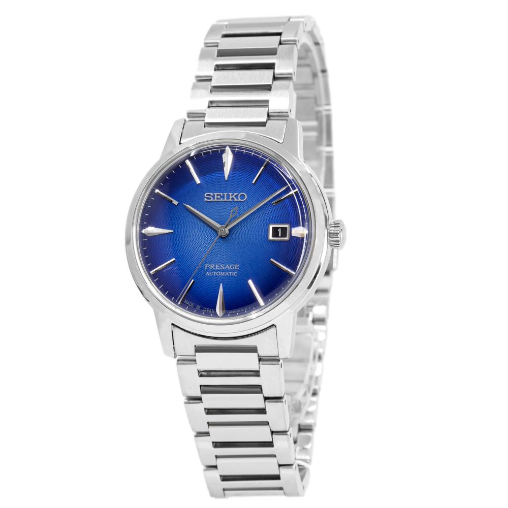 Seiko presage automatic blue dial sale