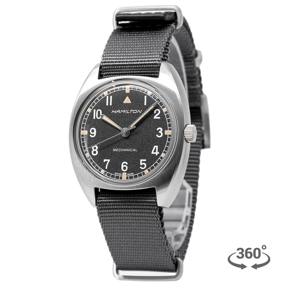 Hamilton H76419931 Khaki Pilot Pioneer Black Dial Watch