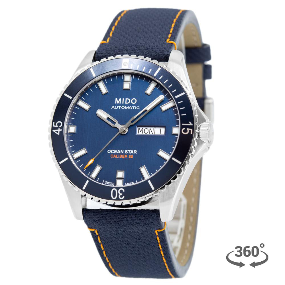 Ocean star captain automatic men's watch best sale