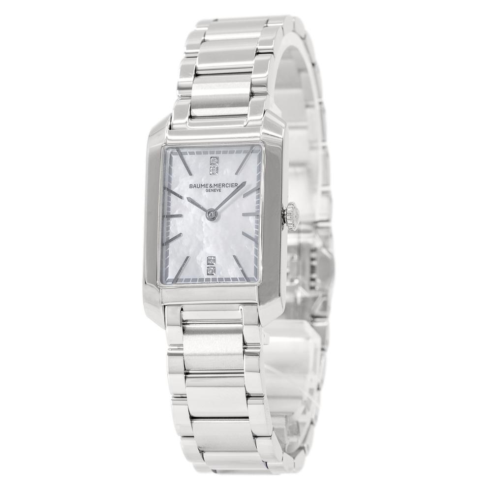 Baume&Mercier Ladies 10474 Hampton Diamond Set MoP Watch