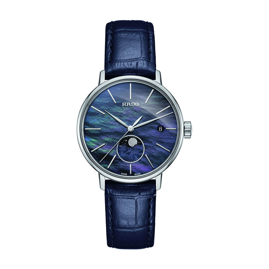 Rado coupole classic blue best sale