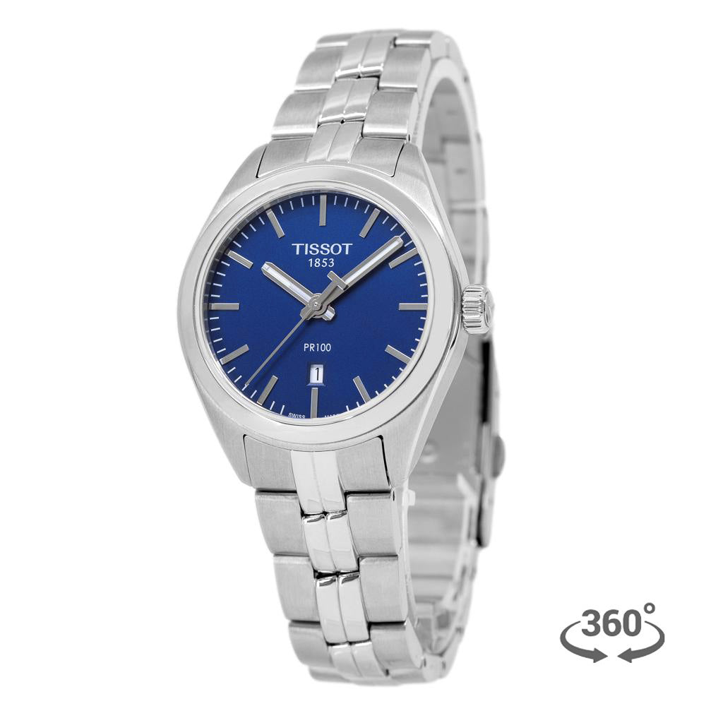 Tissot Ladies T101.210.11.041.00 PR100 Blue Dial Watch