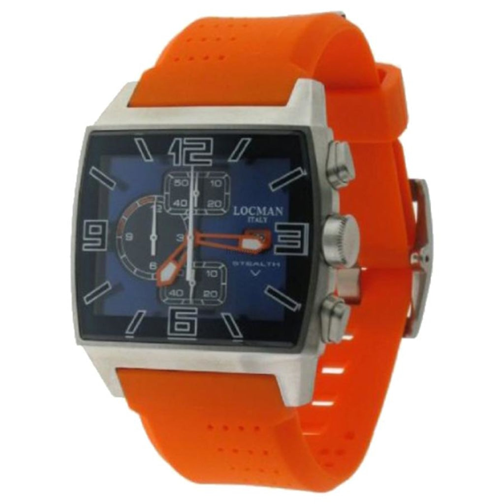 Locman Men's 030100BLFOR0SIO Stealth Titanium Watch