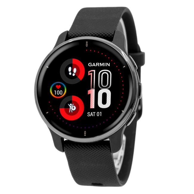 Garmin 010-02496-11 Venu® 2 Plus Black Smartwatch