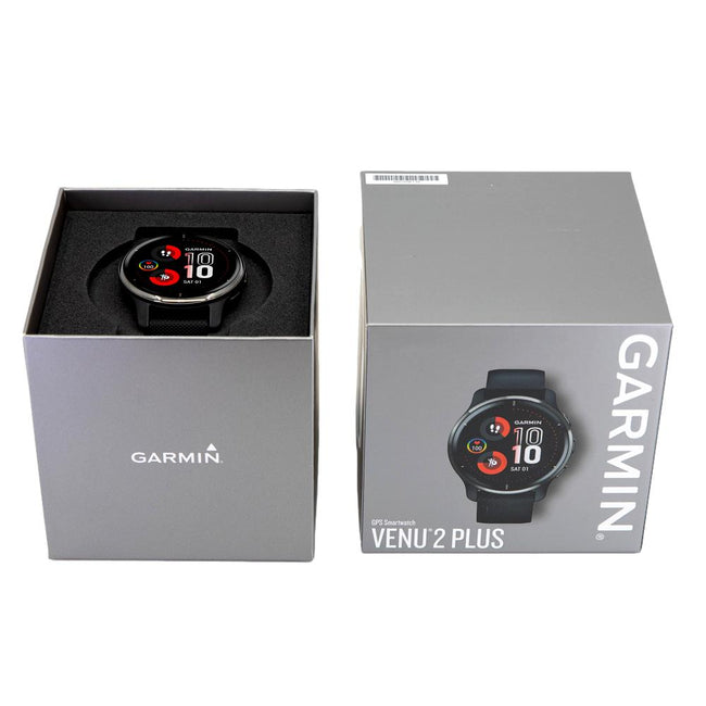 Garmin 010-02496-11 Venu® 2 Plus Black Smartwatch