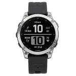 Garmin 010-02540-01 Fenix 7 Silver Graphite Strap Watch