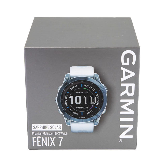 Garmin 010-02540-25 fēnix® 7 – Sapphire Solar Edition 47mm