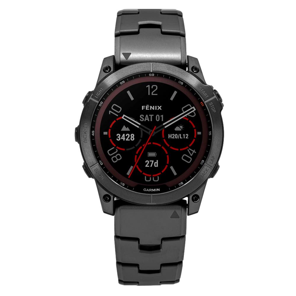 Garmin 010-02541-27 fēnix® 7X – Sapphire Solar Edition