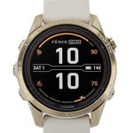 Garmin 010-02776-15 Fenix 7S Pro Sand – Sapphire Solar Ed