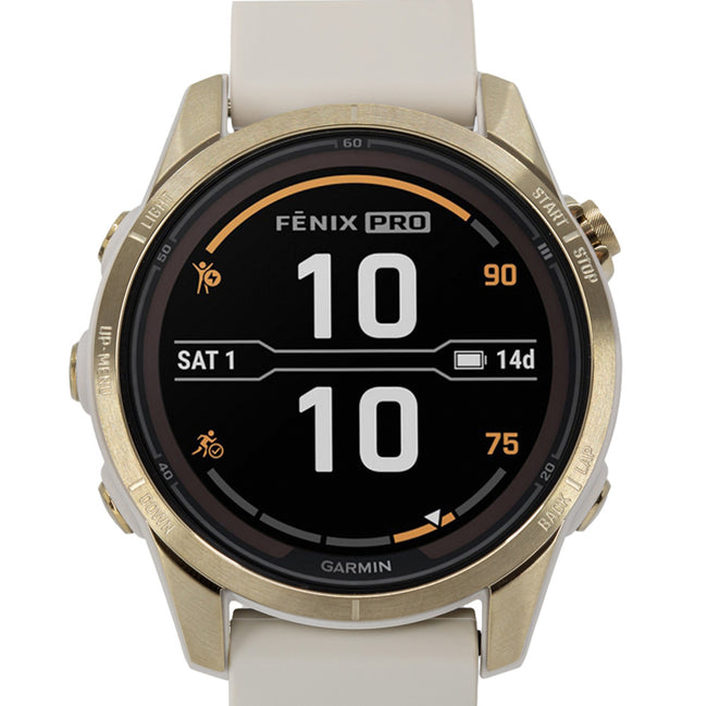 Garmin 010-02776-15 Fenix 7S Pro Sand – Sapphire Solar Ed