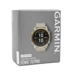 Garmin 010-02776-15 Fenix 7S Pro Sand – Sapphire Solar Ed