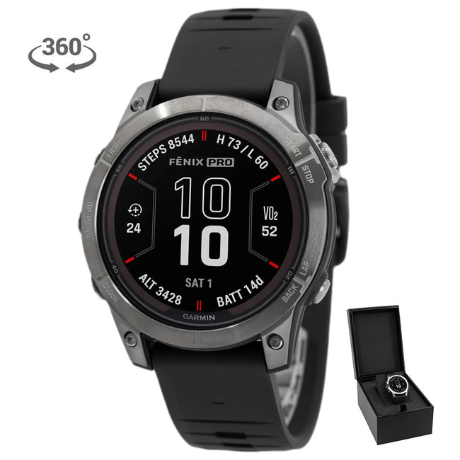 Garmin 010-02777-30 Fenix 7 Pro – Sapphire Solar Ed