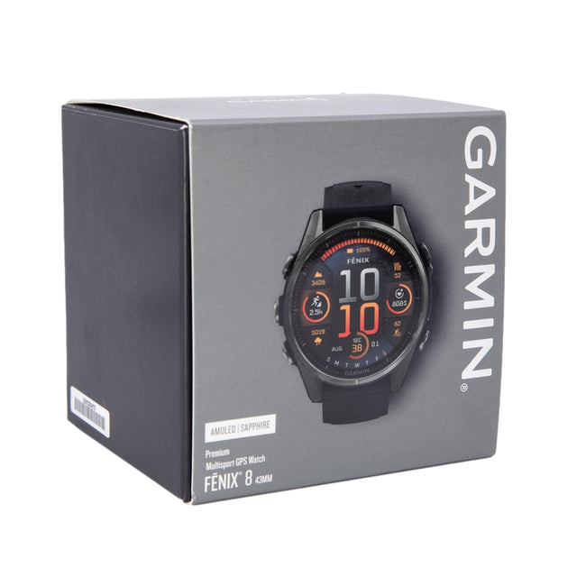 Garmin 010-02903-21 Fenix 8 - 43 AMOLED Black