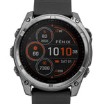 Garmin 010-02907-11 Fenix 8 - 51mm Solar Carbon Grey