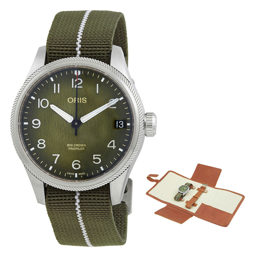 Oris Men's 01 751 7761 4187-Set Okavango Air Rescue Ltd. Ed.