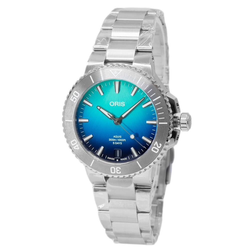 Oris 01 400 7790 4185-Set Aquis Great Barrier Reef Lmt Ed IV