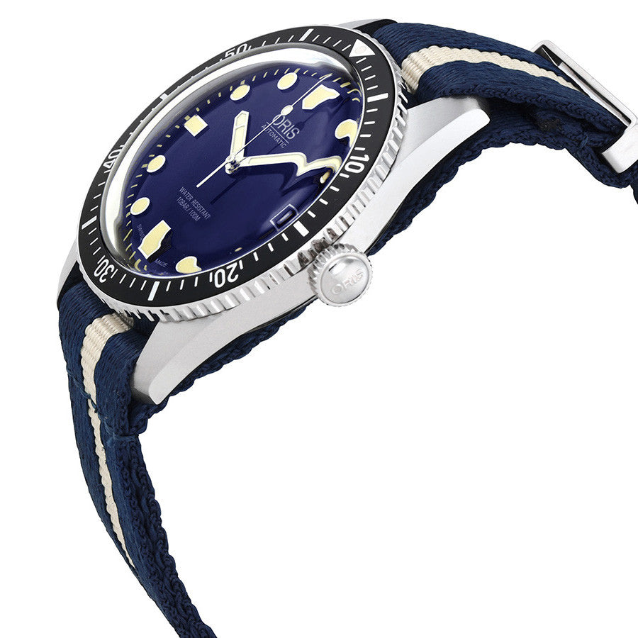 Oris 01 733 7720 4055-07 5 21 29FC Divers 65 Blaues Zifferblatt Uhr