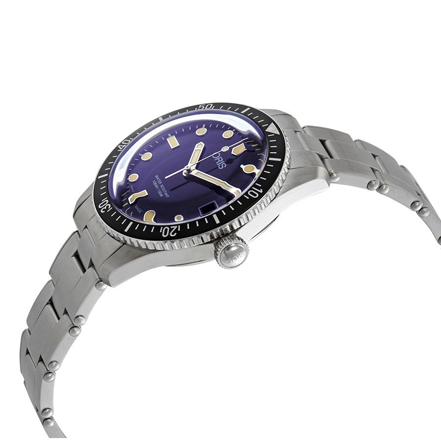 Oris 01 733 7747 4055-07 8 17 18 Divers 65 Blaues Zifferblatt Uhr