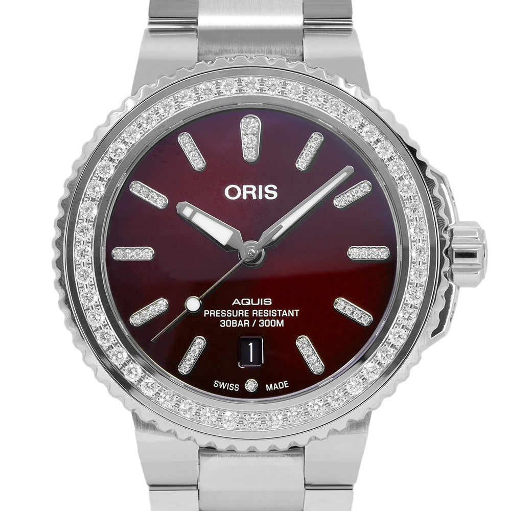 Oris 01 733 7766 4998-07 8 22 05PEB Aquis Diamonds Automatic