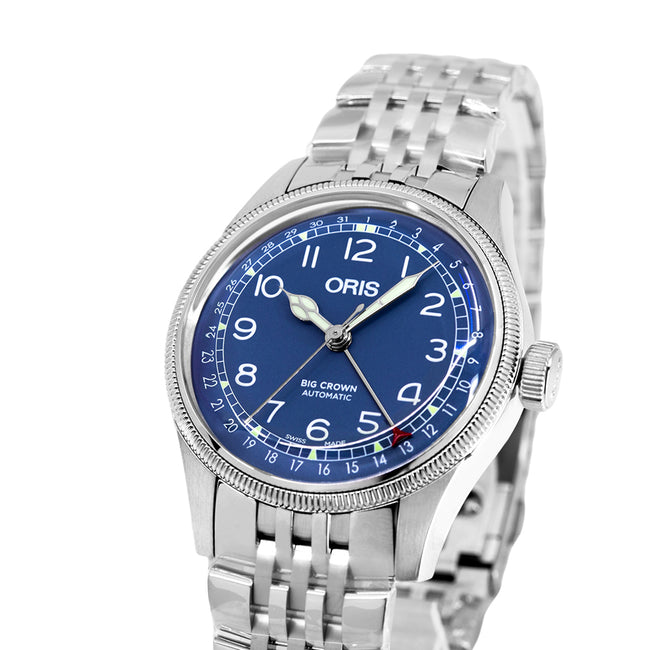 Oris 01 754 7741 4065-07 8 20 22 Big Crown Blue Dial Auto