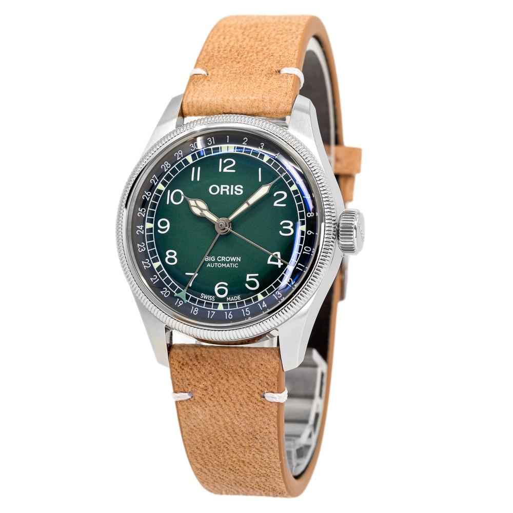 Oris 01 754 7779 4067-Set X Cervo Volante Green Dial Watch