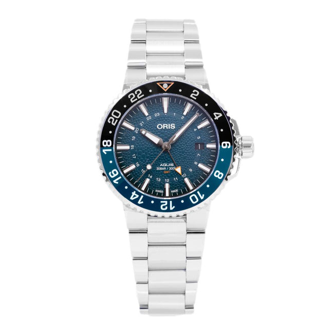 Oris 01 798 7754 4175-Set GMT Whale Shark Lt.Ed Watch