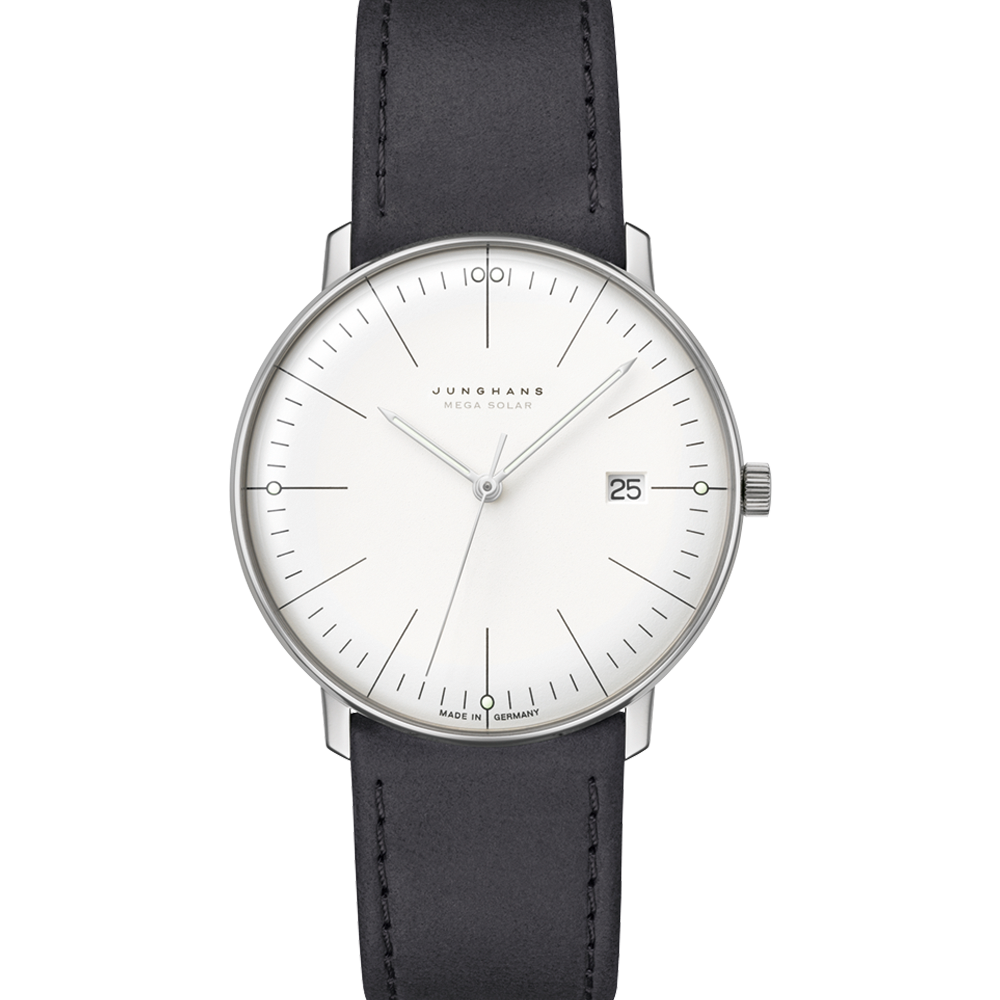 Junghans Men's 59/2020.02 Max Bill Mega Solar