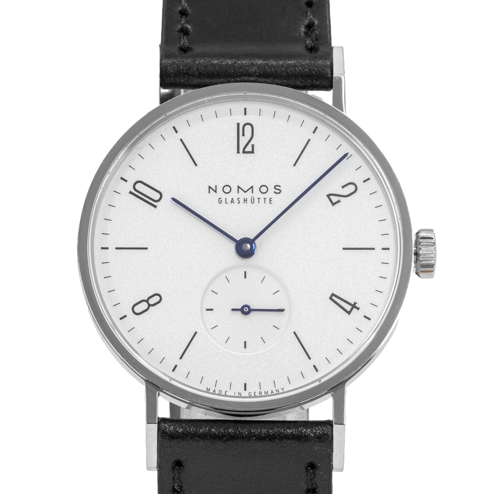 Nomos Glashutte 101 Tangente Weißes Zifferblatt Uhr