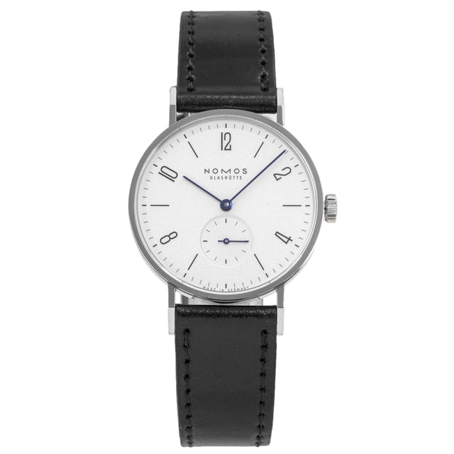 Nomos Glashutte 101 Tangente Weißes Zifferblatt Uhr