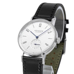 Nomos Glashutte 101 Tangente Weißes Zifferblatt Uhr