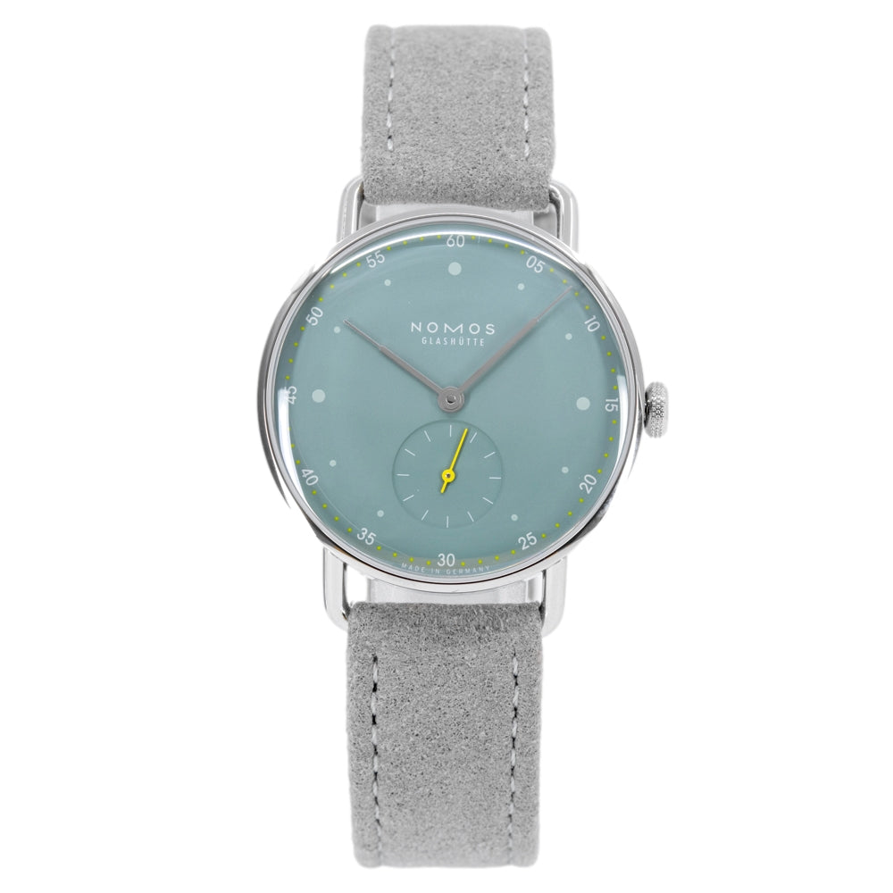 NOMOS Men's 1124 Metro 33 Sage Manual Winding