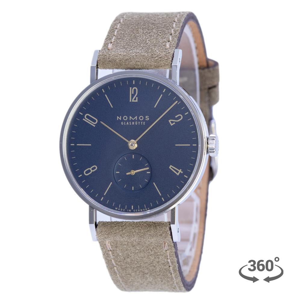 Nomos Glasutte Men's 133 Tangente Midnight Blue Dial Watch