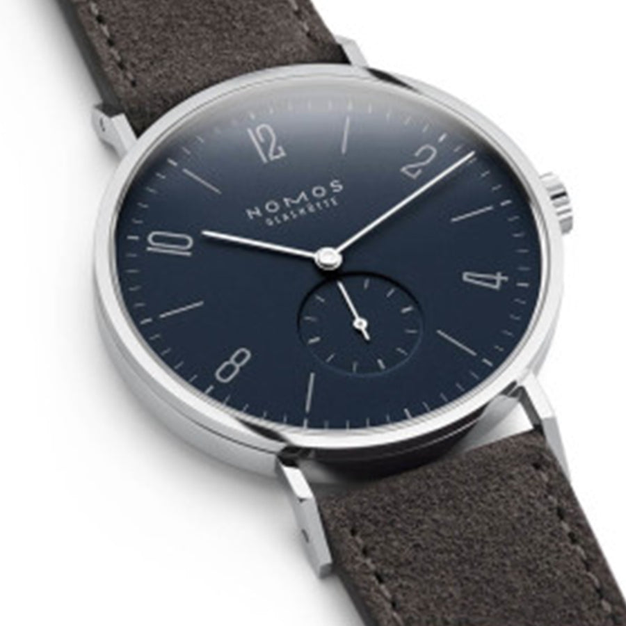 Nomos Glashutte 167 Tangente 38 Midnight Blue Watch