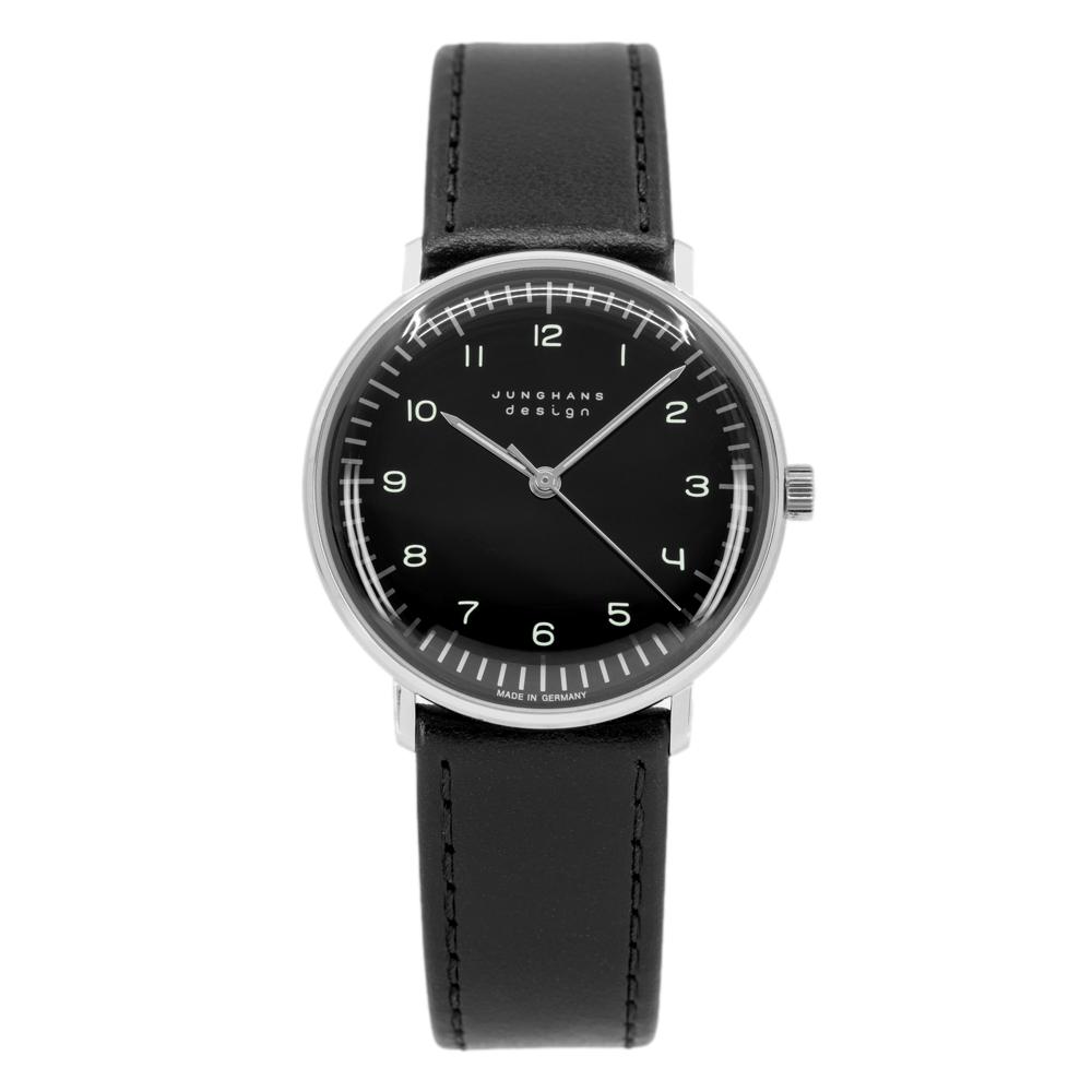 Junghans 27/3702.02 Max Bill Black Dial Sapphire Watch