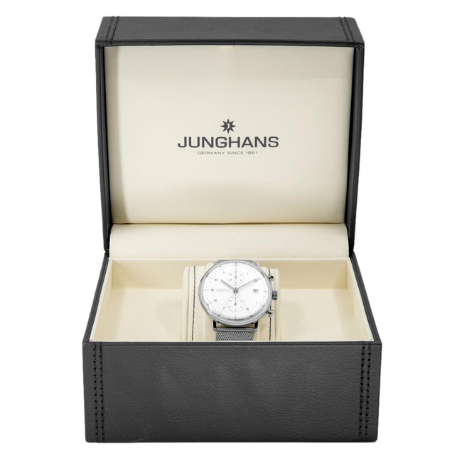 Junghans 27/4003.46 Max Bill Chronoscope Watch