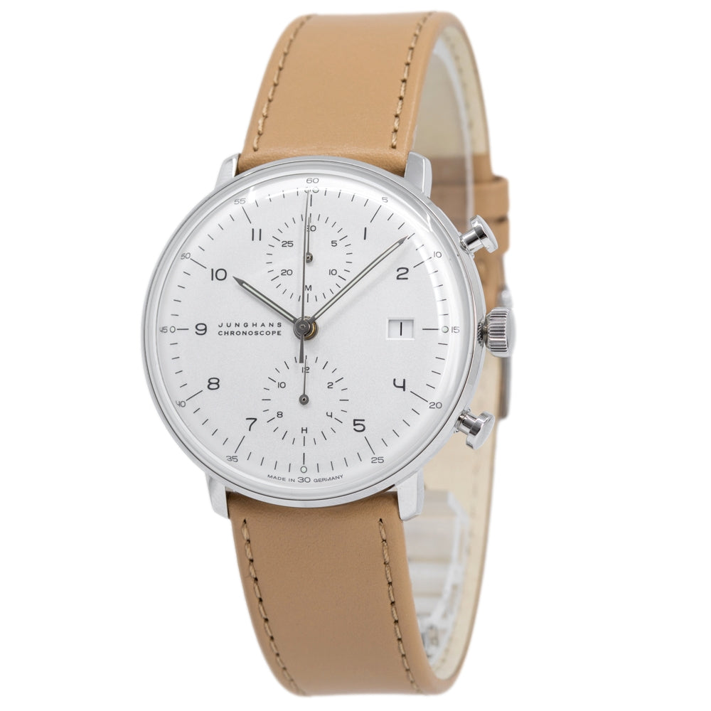 Junghans Men's 27/4502.02 Max Bill Chronoscope Automatic