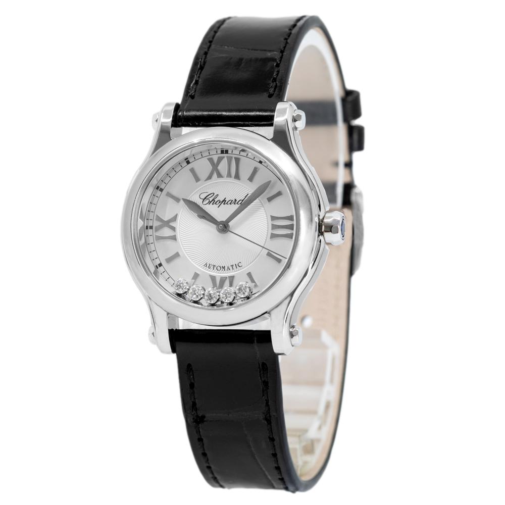 Chopard Ladies 278573-3011 Happy Sport Diamonds Watch