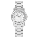 Chopard Ladies 278573-3012 Happy Sport Silver Dial Watch