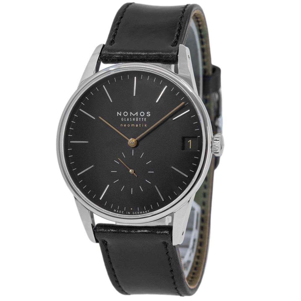 366- NOMOS Men's 366 Orion Neomatik New Black 41mm