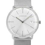 Junghans 41/4463.46 Max Bill Quartz Silver Dial Watch