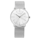 Junghans 41/4463.46 Max Bill Quartz Silver Dial Watch