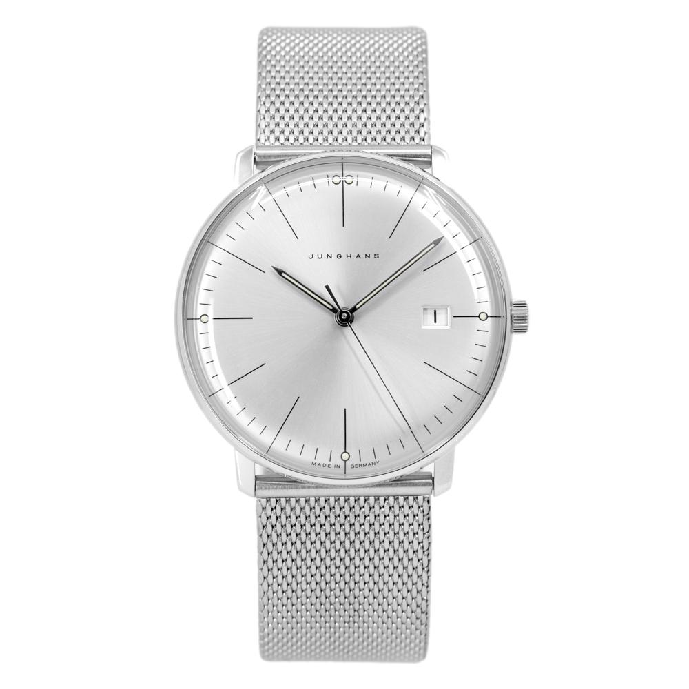 Junghans 41/4463.48 Max Bill Silver Dial Quartz Watch