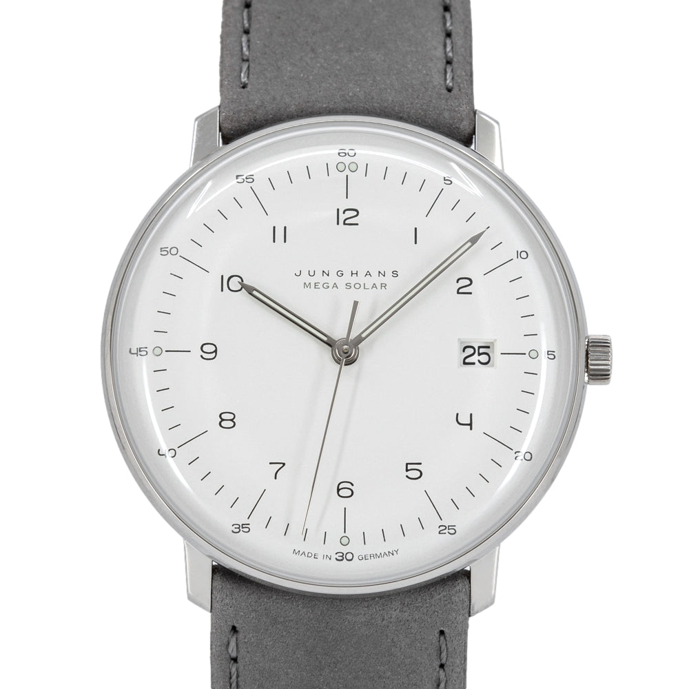 Junghans Men's 59/2021.02 Max Bill Mega Solar