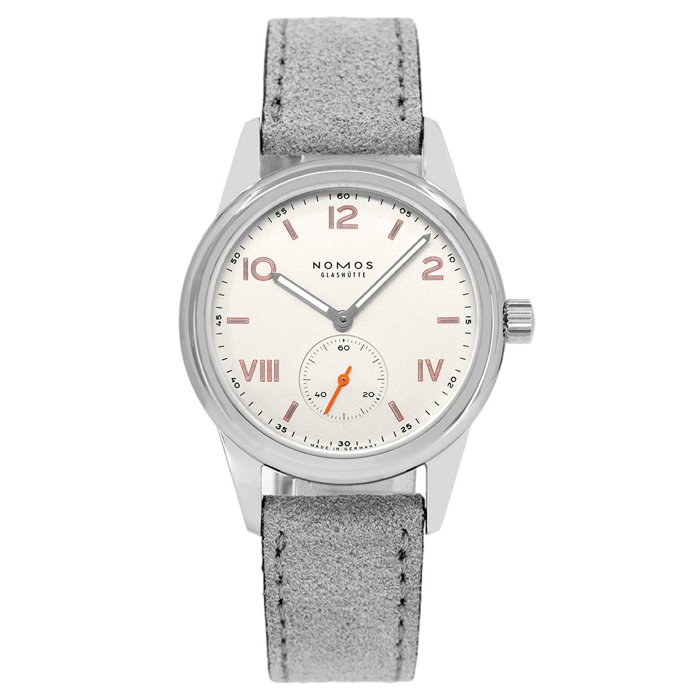 Nomos Glashutte Ladies 709 Campus White Dial Manual Winding