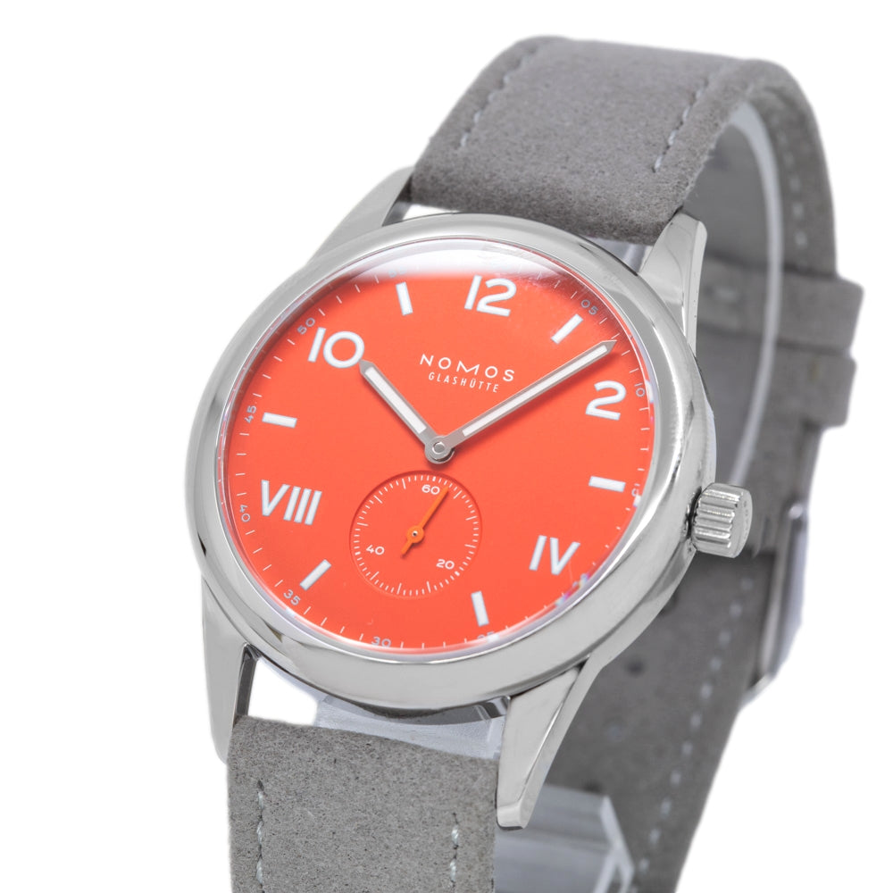 723-Nomos 723 Club Campus 38 Nonstop Red Manual Winding