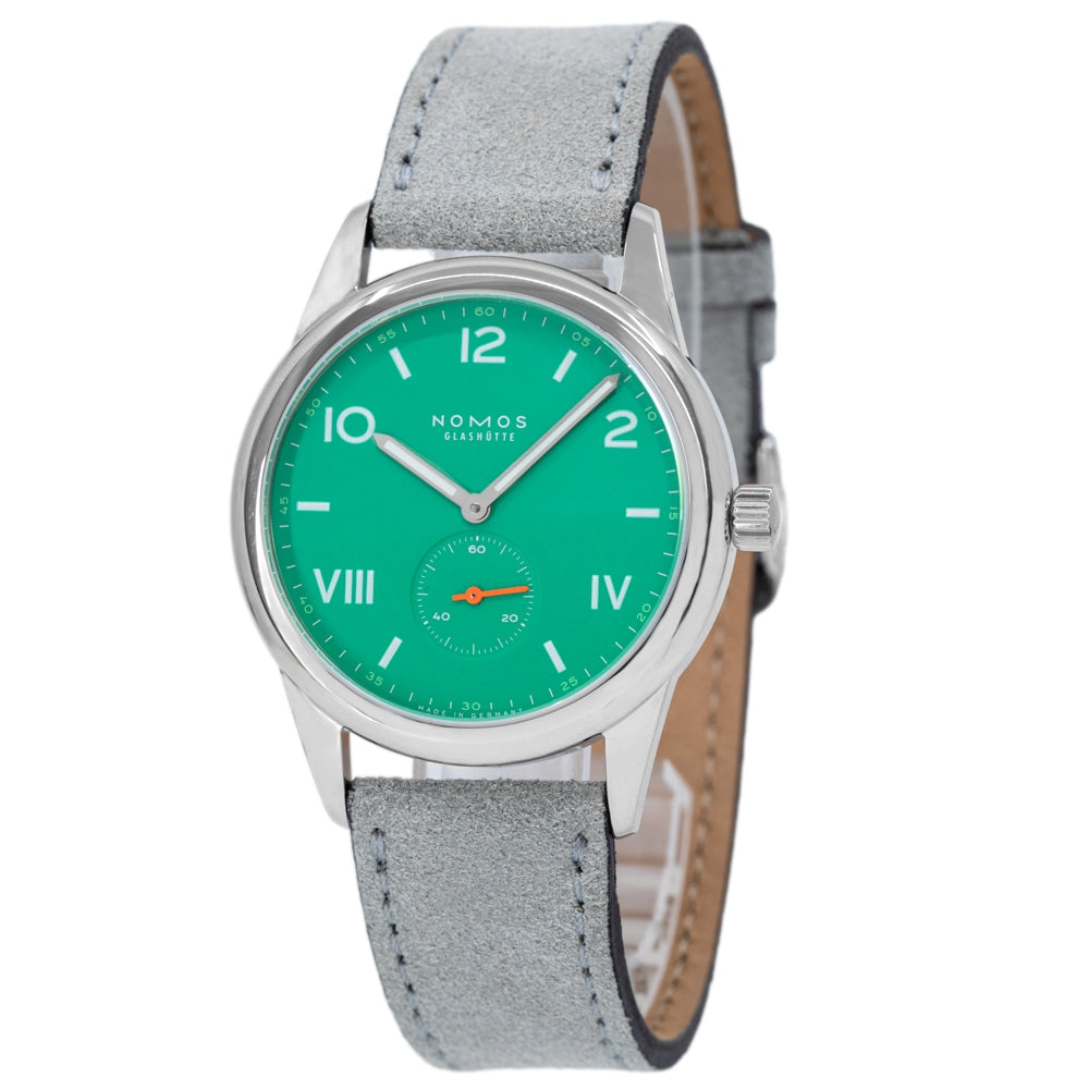 NOMOS Men's 726.GB CLUB CAMPUS 38 ELECTRIC GREEN