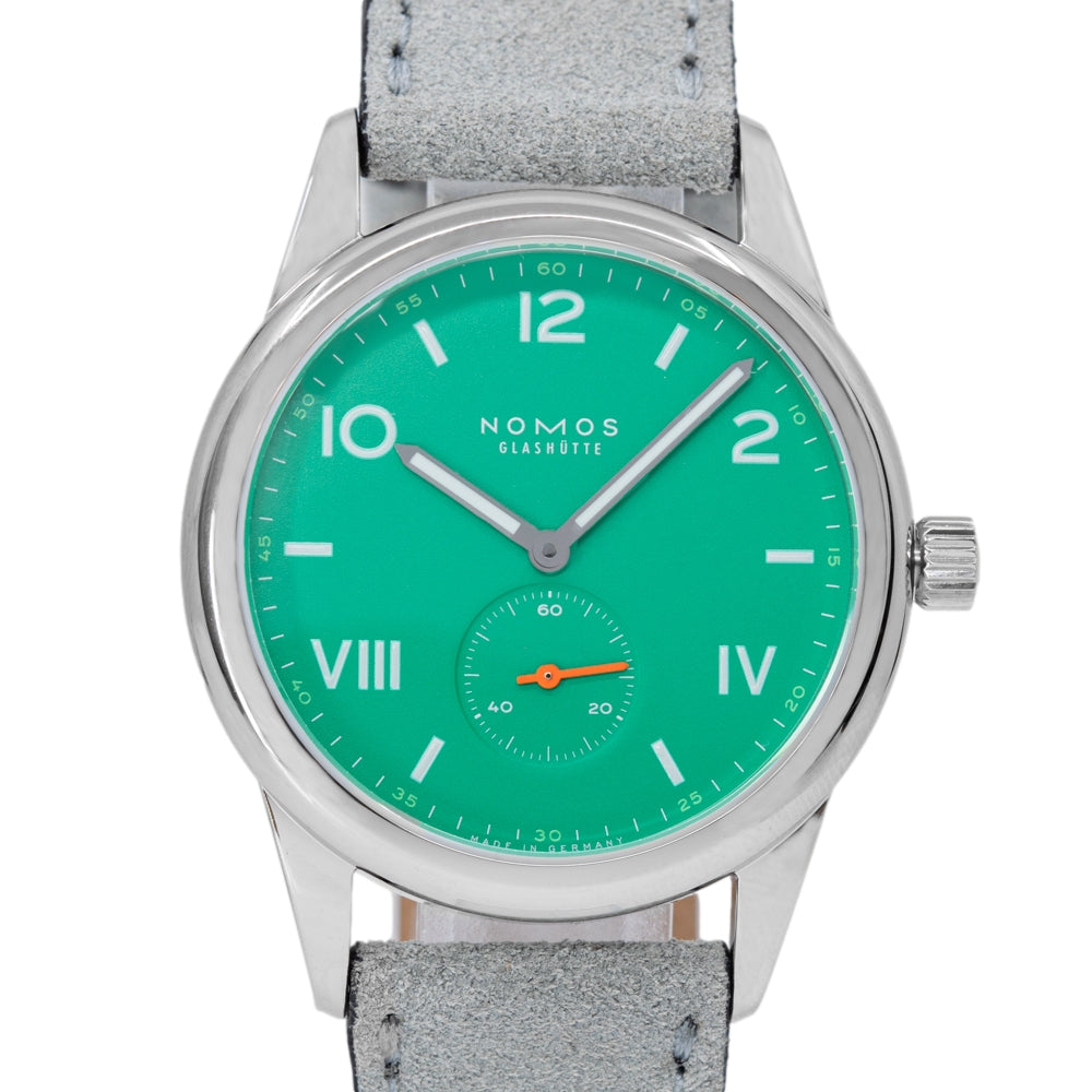 NOMOS Men's 726.GB CLUB CAMPUS 38 ELECTRIC GREEN