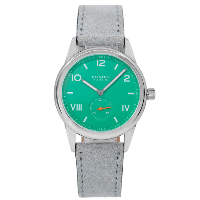 NOMOS Men's 726.GB CLUB CAMPUS 38 ELECTRIC GREEN