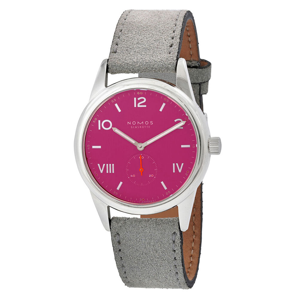 Nomos Men's 728 Club Campus 38 Deep Pink Manual Watch